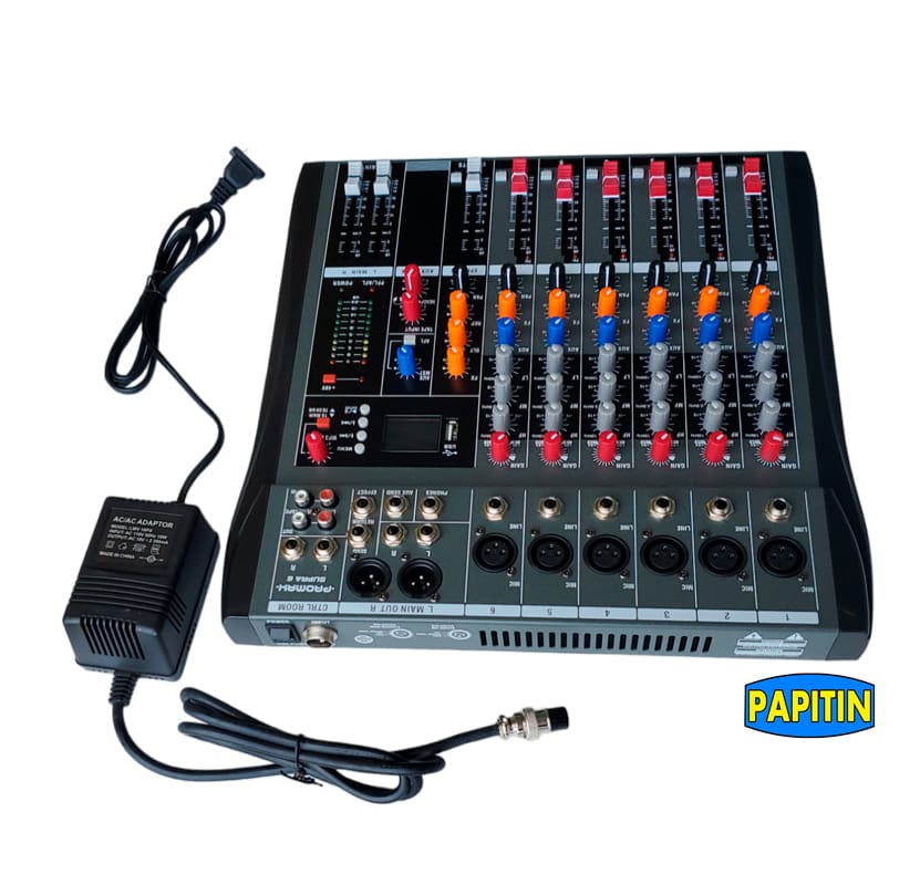 Mixer Consola 6Ch    PROMAX - Imagen 5